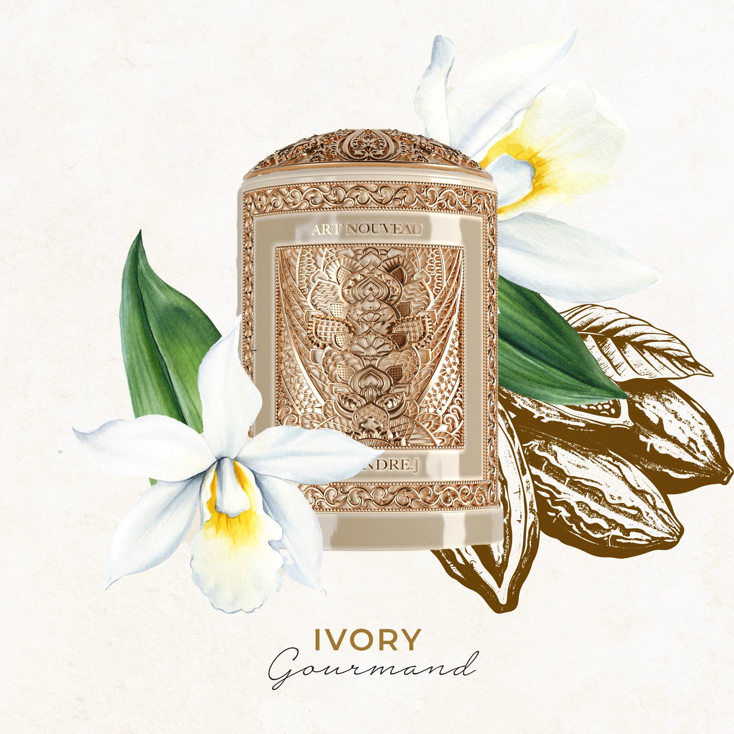 Candle Set - Ivory - 220g
