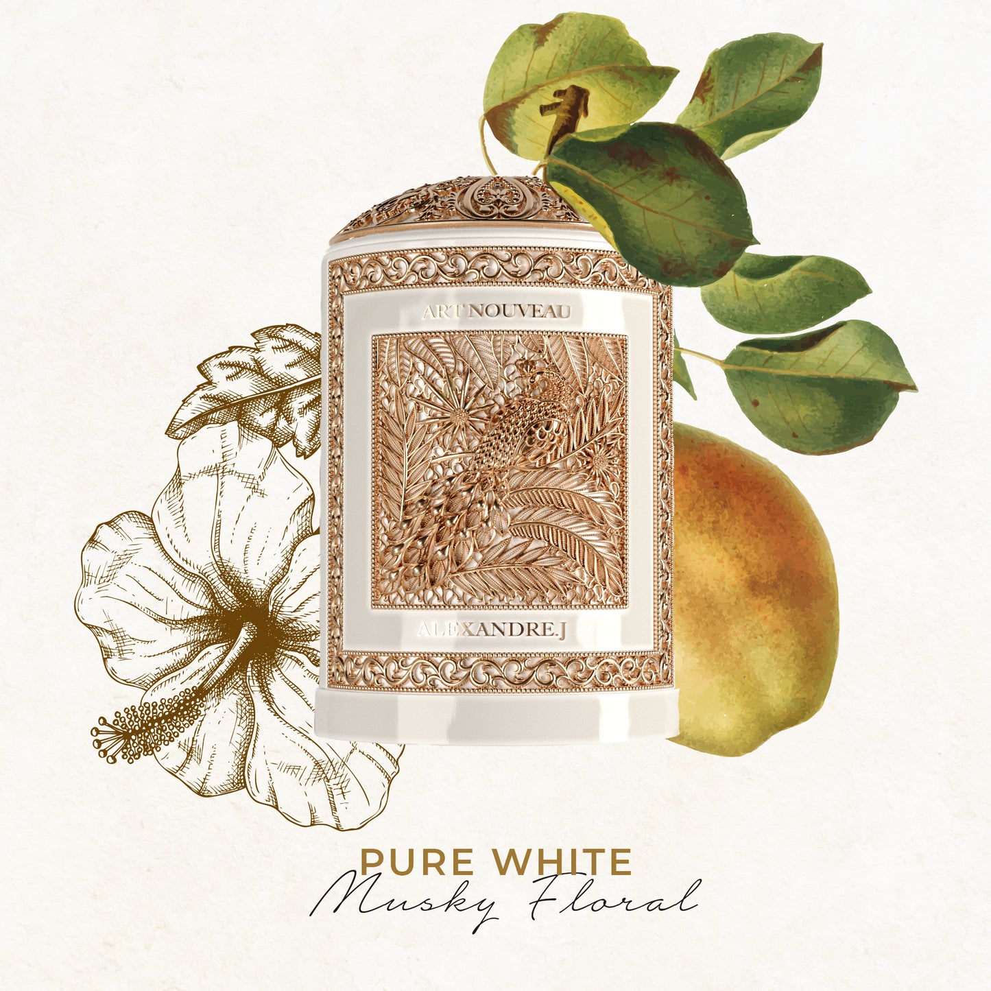 Candle Set - Pure White - 220g
