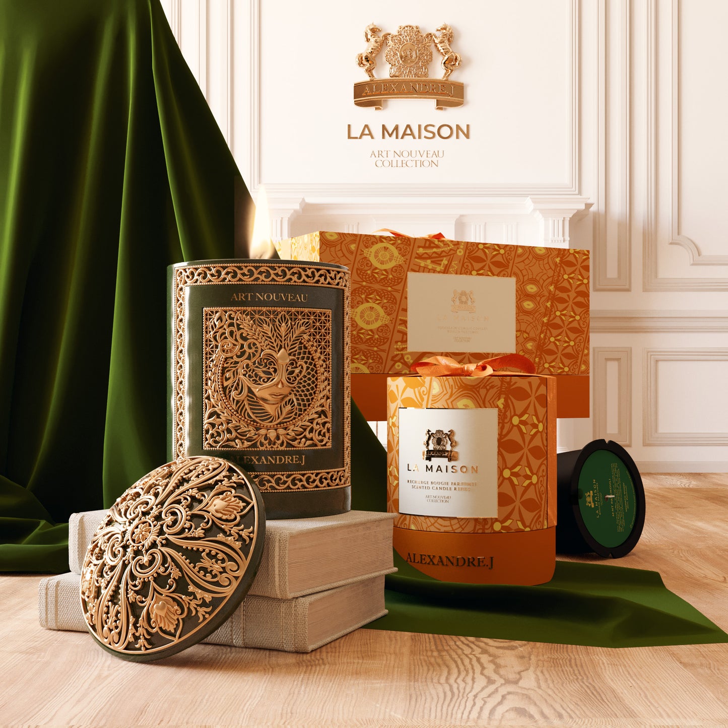Refill Candle - Mint Patchouli