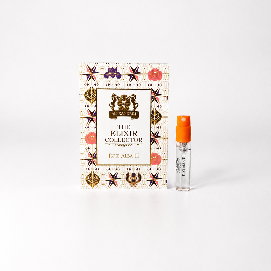 Rose Alba II - Floral - Leather - Unisex - 2mL