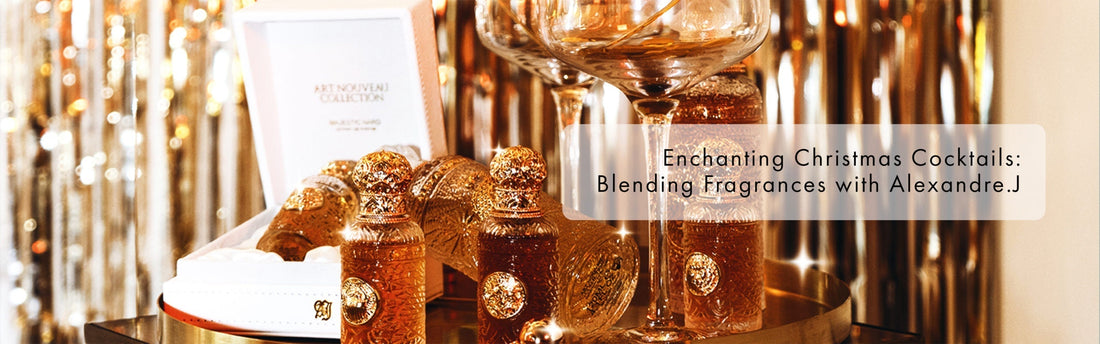 Enchanting Christmas Cocktails: Blending Fragrances with Alexandre.J