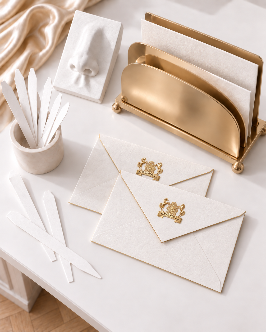 Coffret et carte Alexandre.J