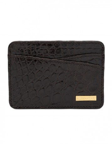 GABY - ALLIGATOR CARD HOLDER